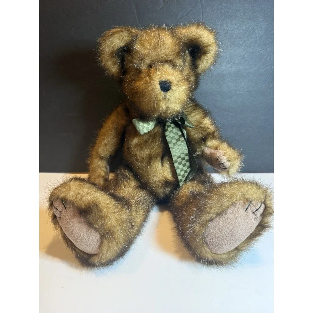 Vintage Retired Boyd's Bears Plush Bean Donovan B. Bear W/ Tags #510403 Jointed - Picture 2 of 12